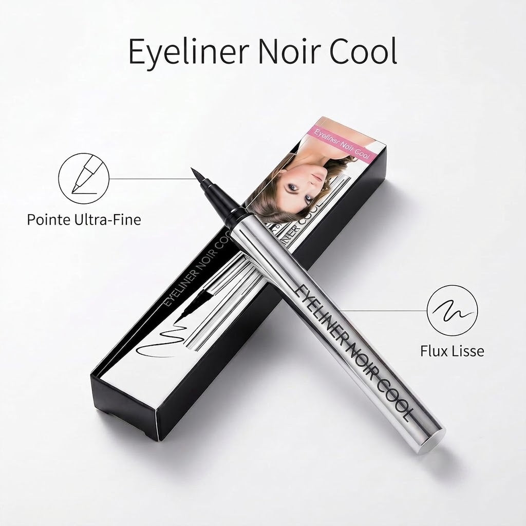⏰✨ 1 ACHETÉ = 1 OFFERT 🔥 Eyeliner Waterproof & Anti-Bavures