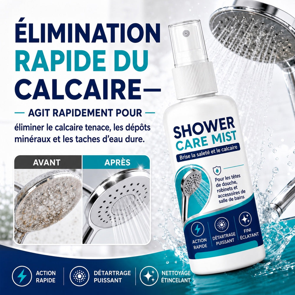 💧50 % DE RÉDUCTION !✨ Spray anti-calcaire à action rapide 🚿💙
