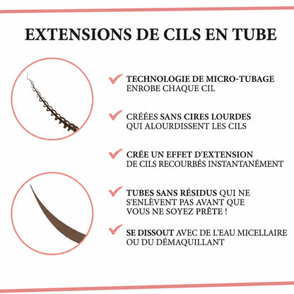 Mascara waterproof à fibres-🎉🎉 Fini les yeux de panda — Des cils longs et définis toute la journée