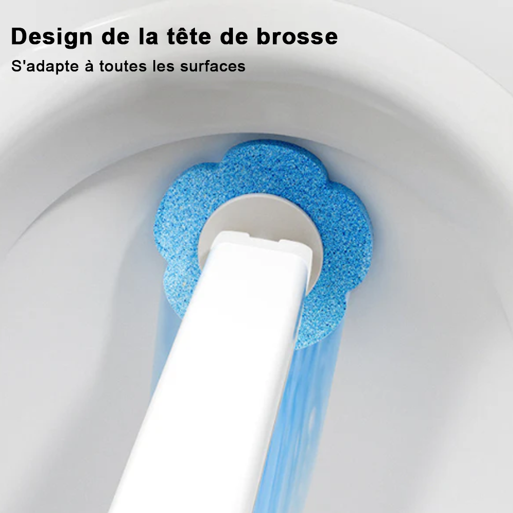 💕 Brosse WC murale jetable pour un nettoyage hygiénique ✨