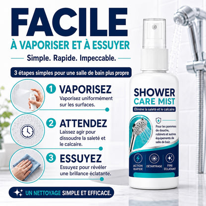 💧50 % DE RÉDUCTION !✨ Spray anti-calcaire à action rapide 🚿💙