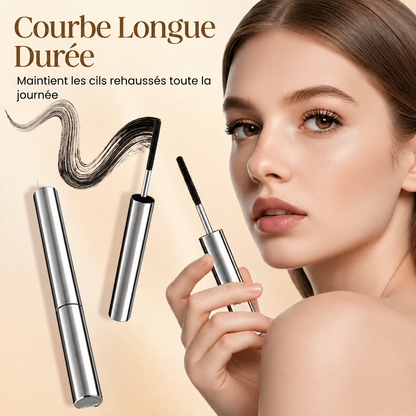 🔥 50 % DE RÉDUCTION · Mascara recourbant et allongeant, résistant à l'eau ✨
