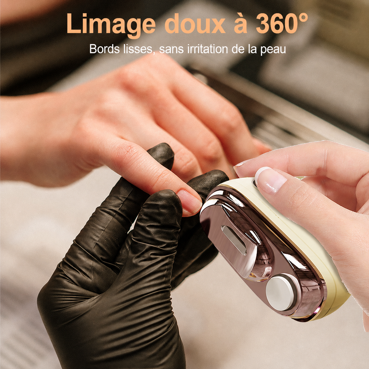 🌟Coupe-ongles électrique 2 en 1 sécurisé