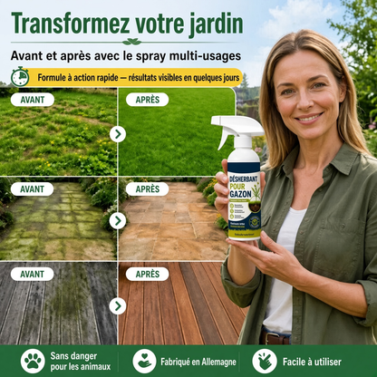 🔥 50 % DE RÉDUCTION 🌿 Désherbant – Efficace contre les mauvaises herbes & leur repousse | Jardin, allées & cour ⚡