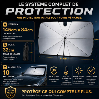 ⏰ Offre limitée aujourd’hui ! 🔥 Nouveau modèle 2026 – Pare-soleil parapluie amélioré