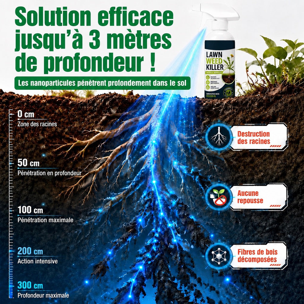 🔥⚡[Désherbage facile et sans stress au jardin] Désherbant pour usage domestique