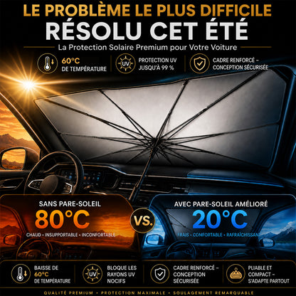 ⏰ Offre limitée aujourd’hui ! 🔥 Nouveau modèle 2026 – Pare-soleil parapluie amélioré