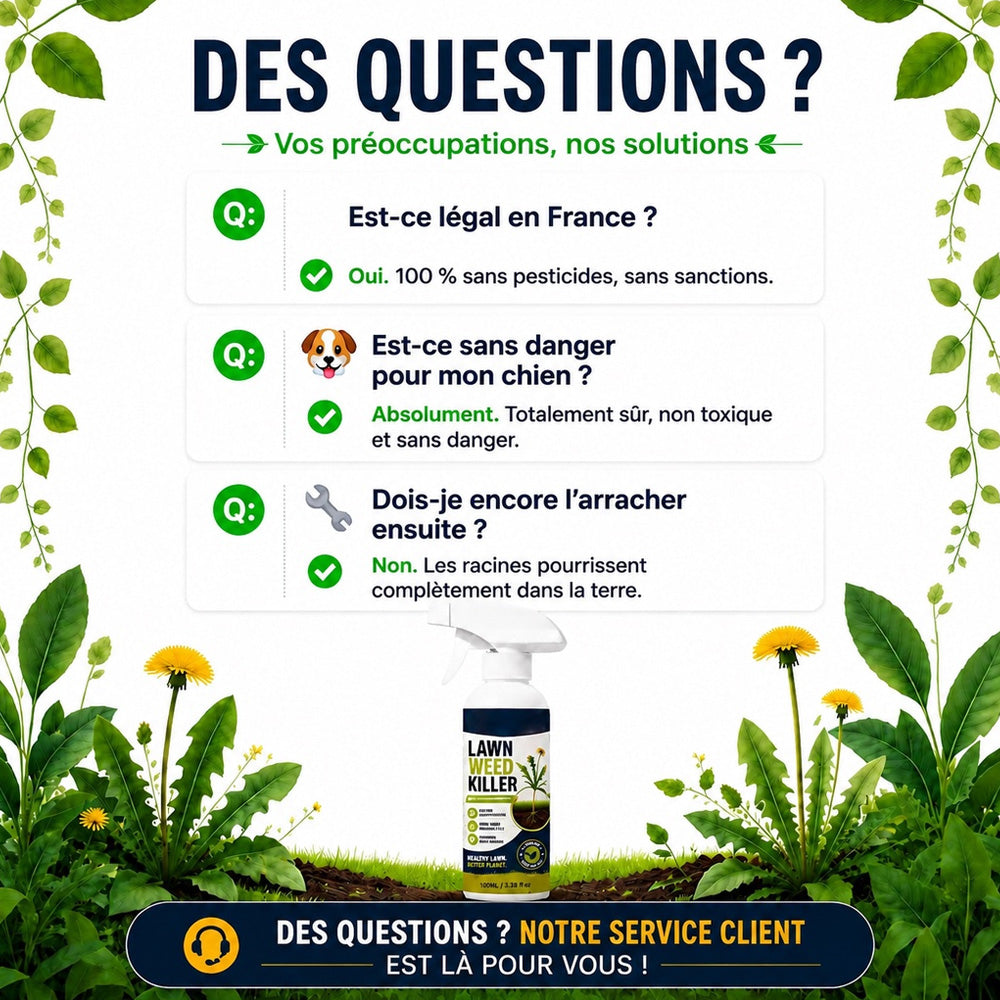🔥⚡[Désherbage facile et sans stress au jardin] Désherbant pour usage domestique