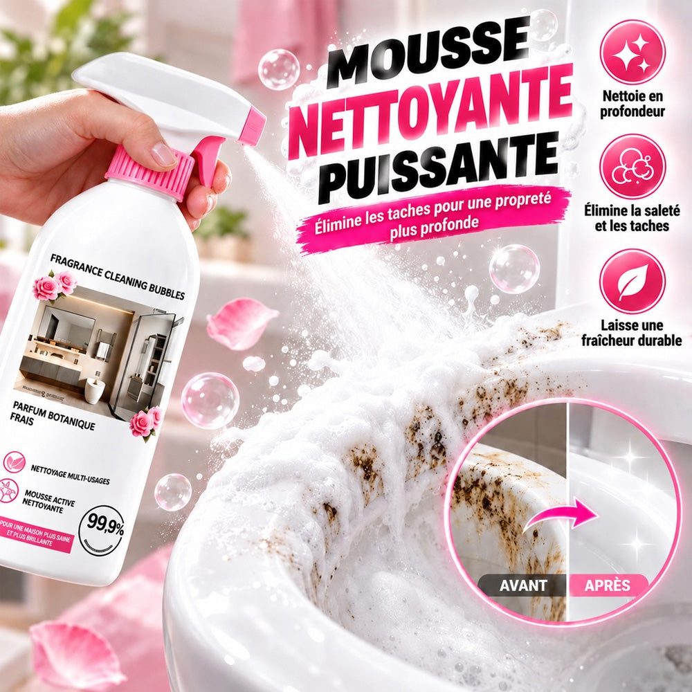 🔥 AUJOURD'HUI -50 % | Nettoyant multi-usage pour salle de bains contre le calcaire et les traces d'eau🧼