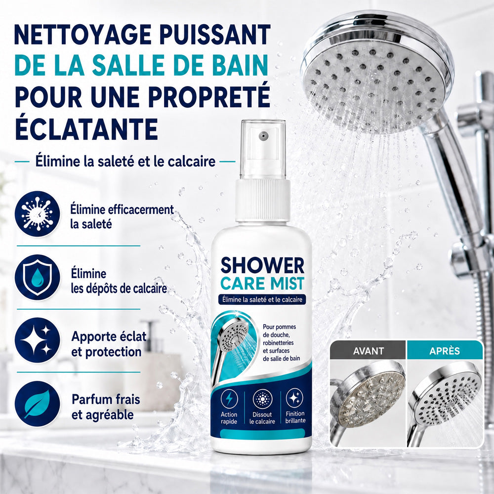 💧50 % DE RÉDUCTION !✨ Spray anti-calcaire à action rapide 🚿💙
