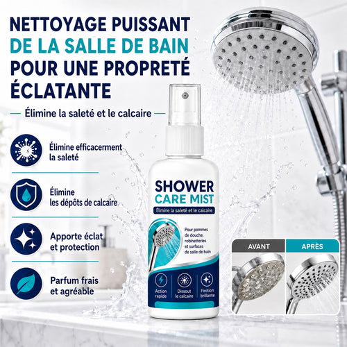 💧50 % DE RÉDUCTION !✨ Spray anti-calcaire à action rapide 🚿💙