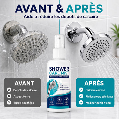 💧50 % DE RÉDUCTION !✨ Spray anti-calcaire à action rapide 🚿💙