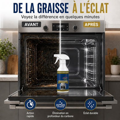💥 DERNIER JOUR DE PROMOTION | 50 % DE RÉDUCTION 🌻 Spray nettoyant ultra-puissant pour four et plaque de cuisson