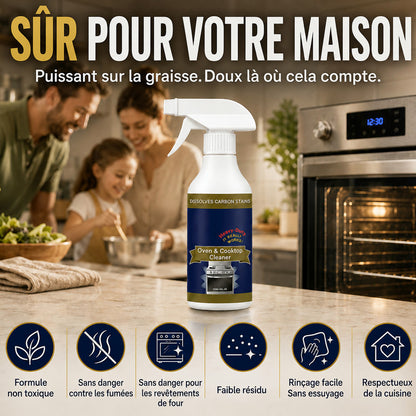 💥 DERNIER JOUR DE PROMOTION | 50 % DE RÉDUCTION 🌻 Spray nettoyant ultra-puissant pour four et plaque de cuisson