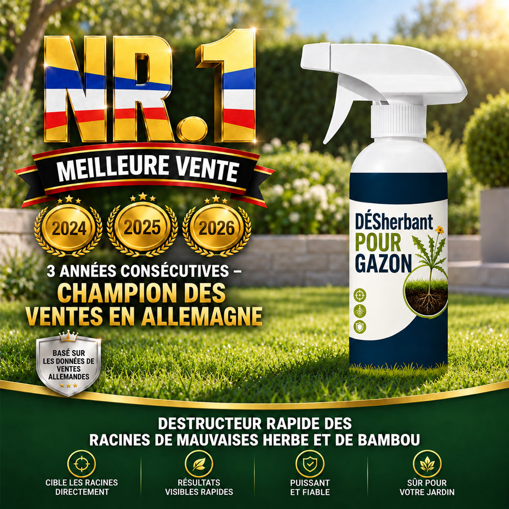 ⚡⚡50 % de réduction – 🏆🪴Désherbage facile et sans effort pour votre jardin | Herbicide à usage domestique