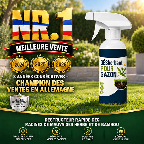 ⚡⚡50 % de réduction – 🏆🪴Désherbage facile et sans effort pour votre jardin | Herbicide à usage domestique
