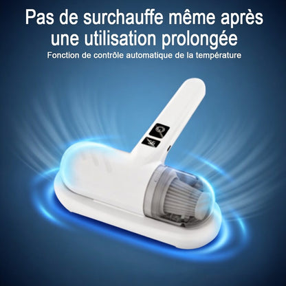 🎉Vente flash (🚀-50 %) ⚡Plus de 50K vendus ! 💝Aspirateur anti-acariens pour lit avec lumière UV-C – battage, aspiration et stérilisation UV réunis en un seul appareil ! 💥