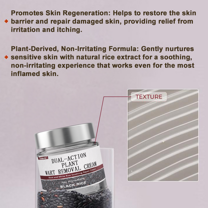 Celsiora®  Crème essence réparatrice au riz noir ⚕️ Certifiée TGA (Élimine les verrues et les excroissances cutanées, atténue l'accumulation de kératine et traite la dermatite séborrhéique, la kératose folliculaire et les taches de vieillesse)