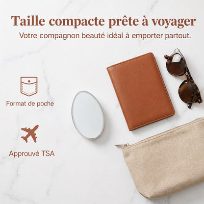 ✨Épilateur à cristaux sans douleur, exfoliant double‑action, peau lisse pour jambes et bras 🦵
