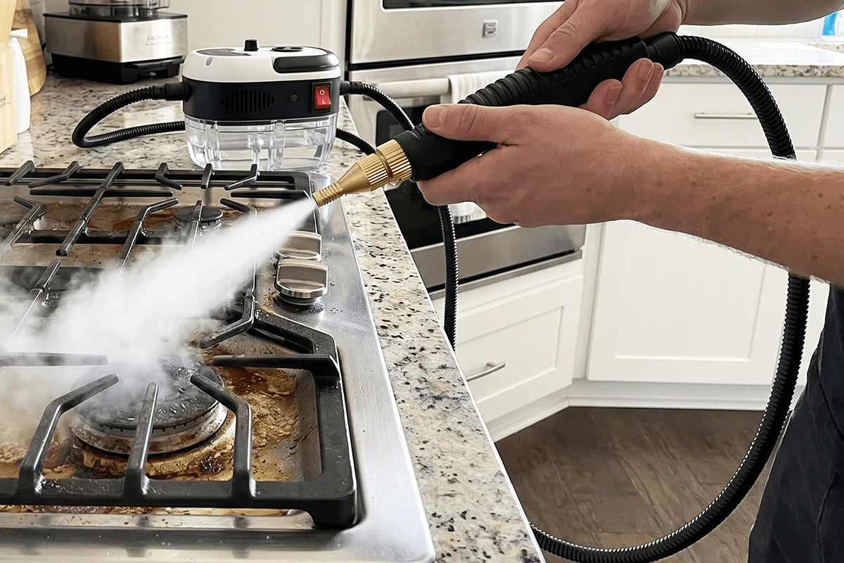 Nettoyeur vapeur portatif à haute température sous pression 2500W💦