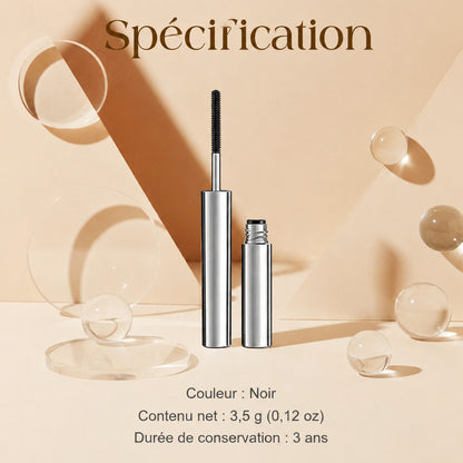 Mascara waterproof à fibres-🎉🎉 Fini les yeux de panda — Des cils longs et définis toute la journée