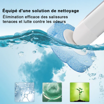 💕 Brosse WC murale jetable pour un nettoyage hygiénique ✨