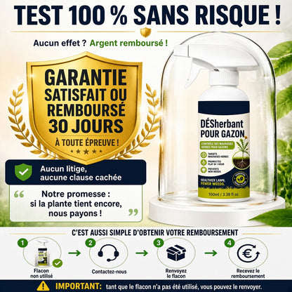 🔥 50 % DE RÉDUCTION 🌿 Désherbant – Efficace contre les mauvaises herbes & leur repousse | Jardin, allées & cour ⚡