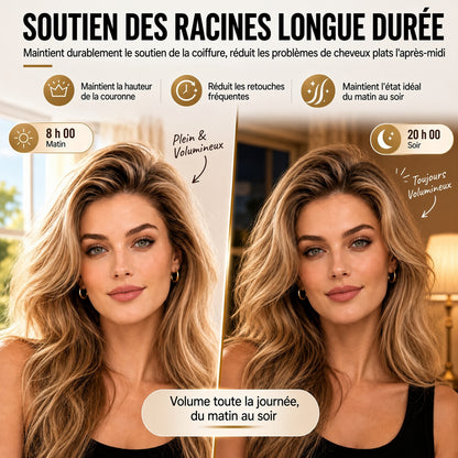 🔥50% DE RÉDUCTION !! ⏰ Spray Coiffant Longue Durée Fluffy Hair Shaping Spray 9 – 90 ml – Volume Naturel & Tenue Résistante for Cheveux Matures