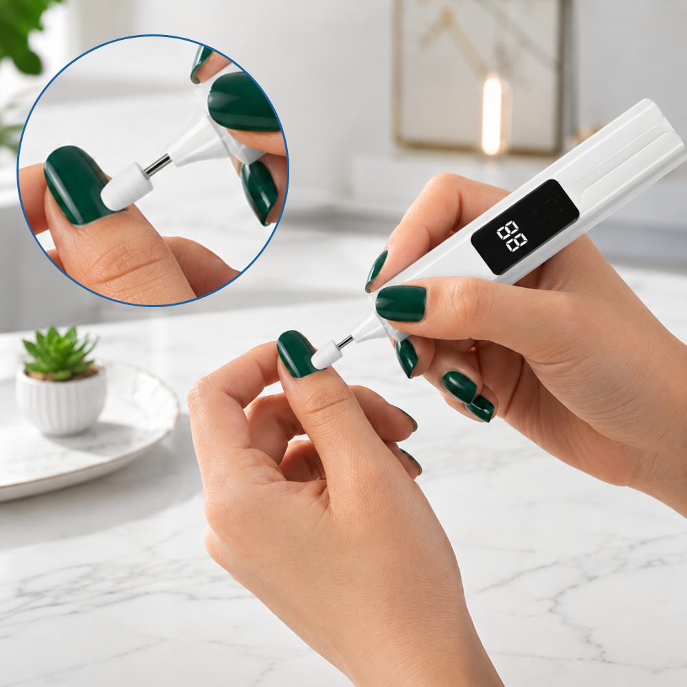 Stylo pour Limer et Entretenir les Ongles