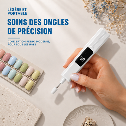 Stylo pour Limer et Entretenir les Ongles