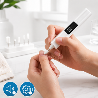 Stylo pour Limer et Entretenir les Ongles