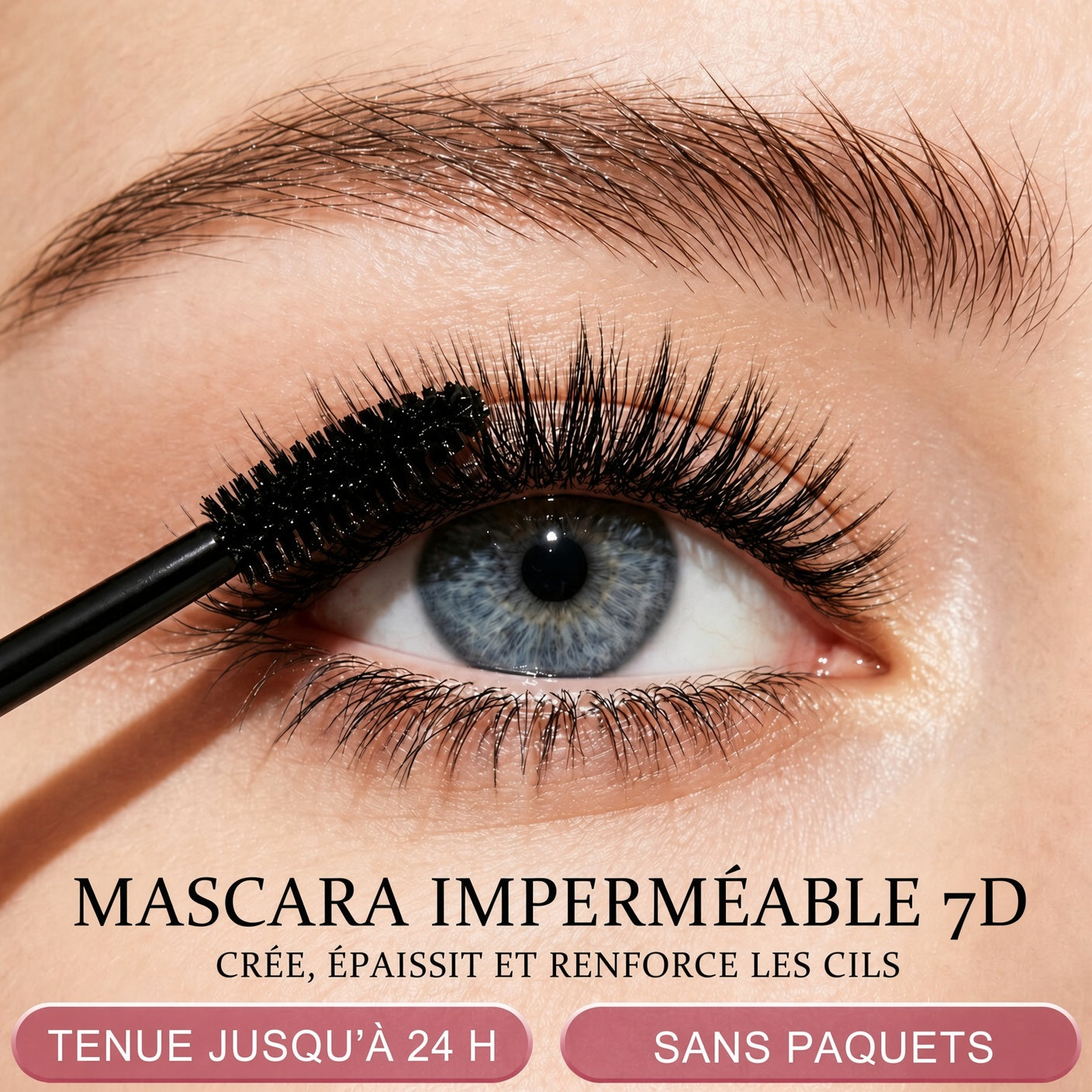 🔥 Dernier jour — 1 acheté = 1 offert ! ⏰✨ Mascara recourbant et allongeant, sans bavures