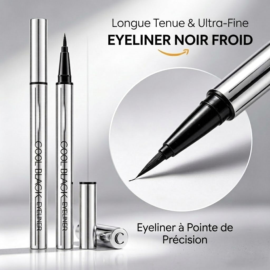 ⏰✨ 1 ACHETÉ = 1 OFFERT 🔥 Eyeliner Waterproof & Anti-Bavures