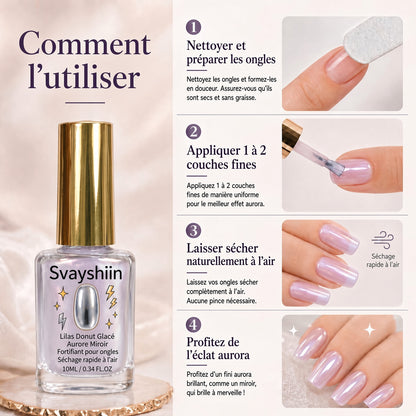 💅 50 % DE RÉDUCTION !! ⏰ Renforceur d’Ongles Brillance Lilas – Renforce les Ongles Fragiles & Restaure Leur Éclat Naturel
