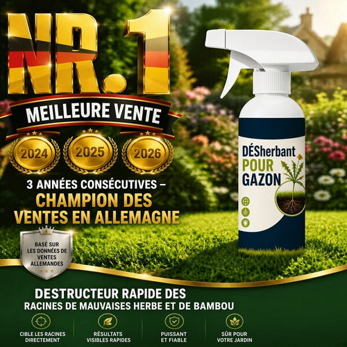 🔥 50 % DE RÉDUCTION 🌿 Désherbant – Efficace contre les mauvaises herbes & leur repousse | Jardin, allées & cour ⚡