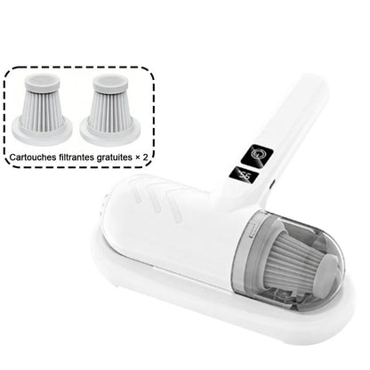 🎉Vente flash (🚀-50 %) ⚡Plus de 50K vendus ! 💝Aspirateur anti-acariens pour lit avec lumière UV-C – battage, aspiration et stérilisation UV réunis en un seul appareil ! 💥
