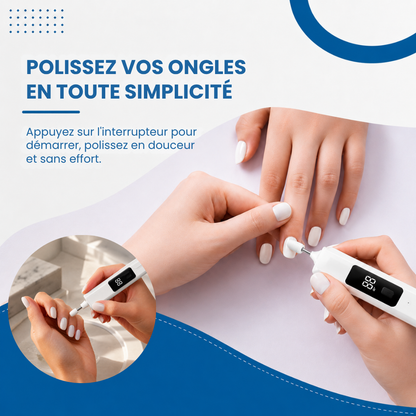 Stylo pour Limer et Entretenir les Ongles