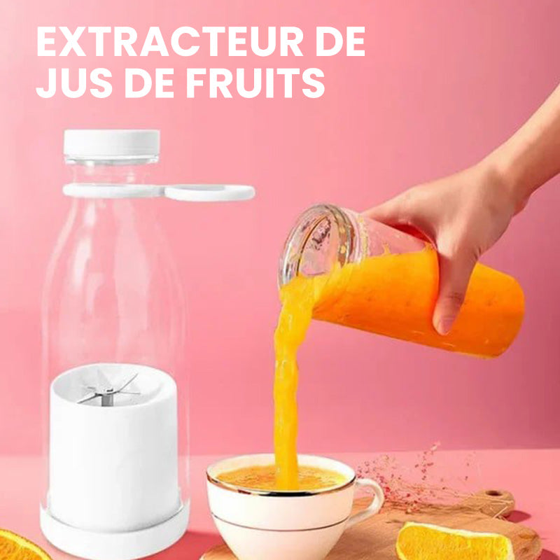 🍃Vente directe d'usine🍃 Extracteur de Jus Portable Best-Seller | Savourez du jus frais à tout moment, partout ! 🍎 -Remifa®