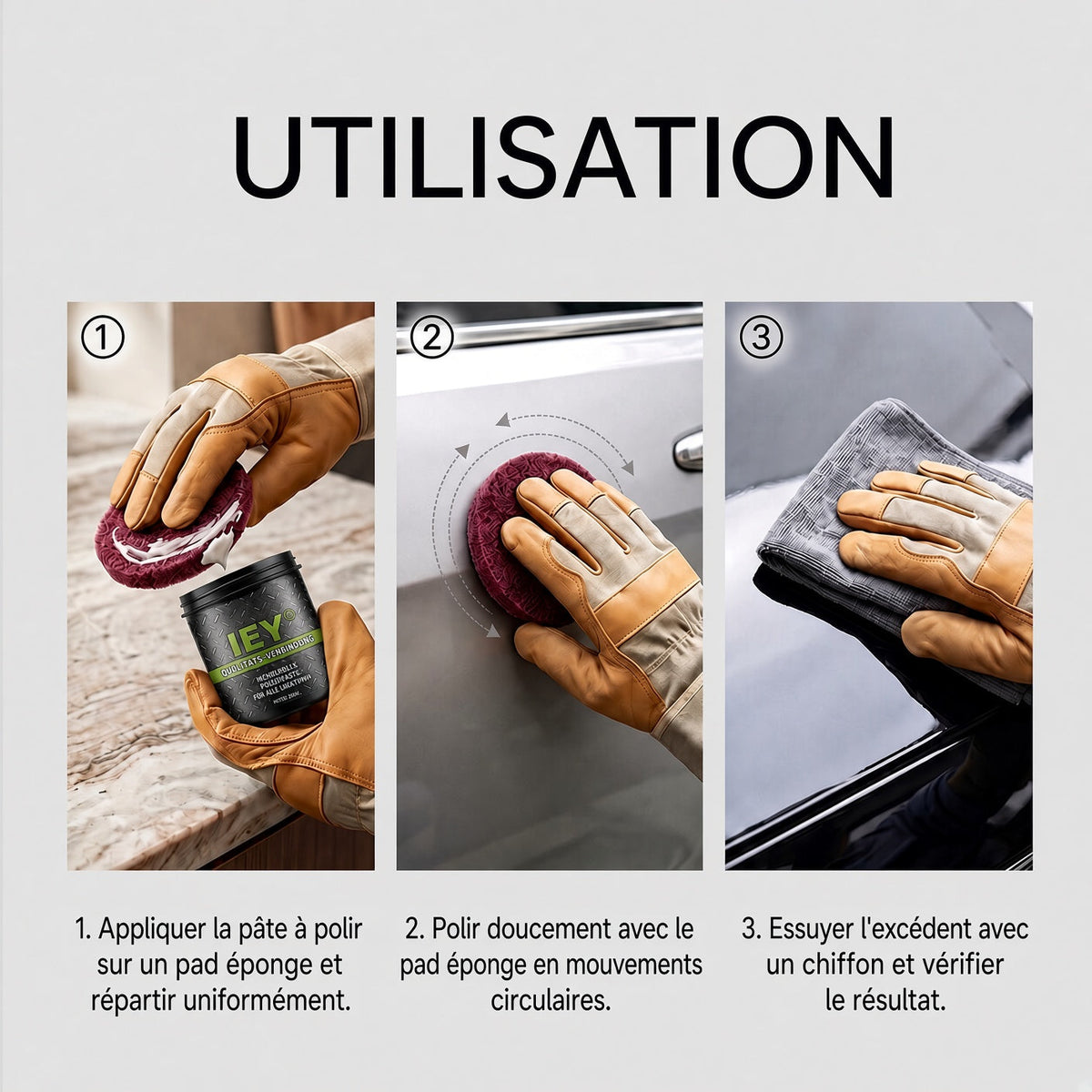 🎉 OFFRE EXCLUSIVE ✨La pâte à polir multi-surfaces pour une brillance éclatante