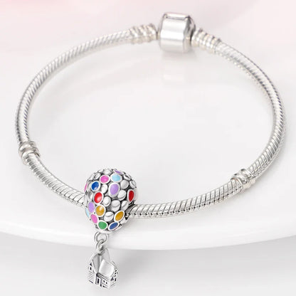 2024 Original New in Romantic Retro Classic Series Lotus Charm Beads Fits Pandach Bracelet Women 925 Silver Pendant Bead Jewelry