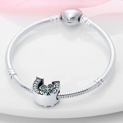 2024 Original New in Romantic Retro Classic Series Lotus Charm Beads Fits Pandach Bracelet Women 925 Silver Pendant Bead Jewelry