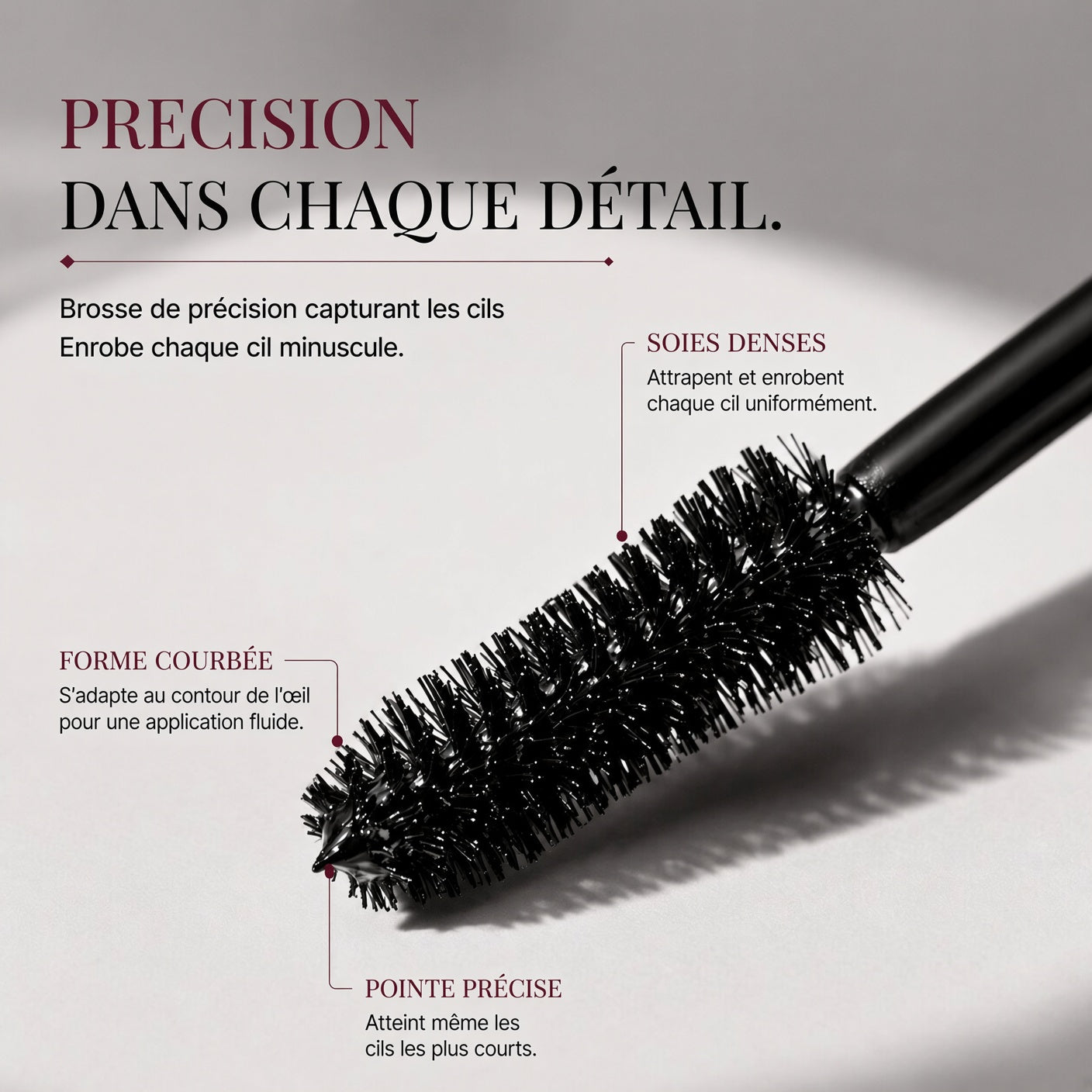🔥 Dernier jour — 1 acheté = 1 offert ! ⏰✨ Mascara recourbant et allongeant, sans bavures