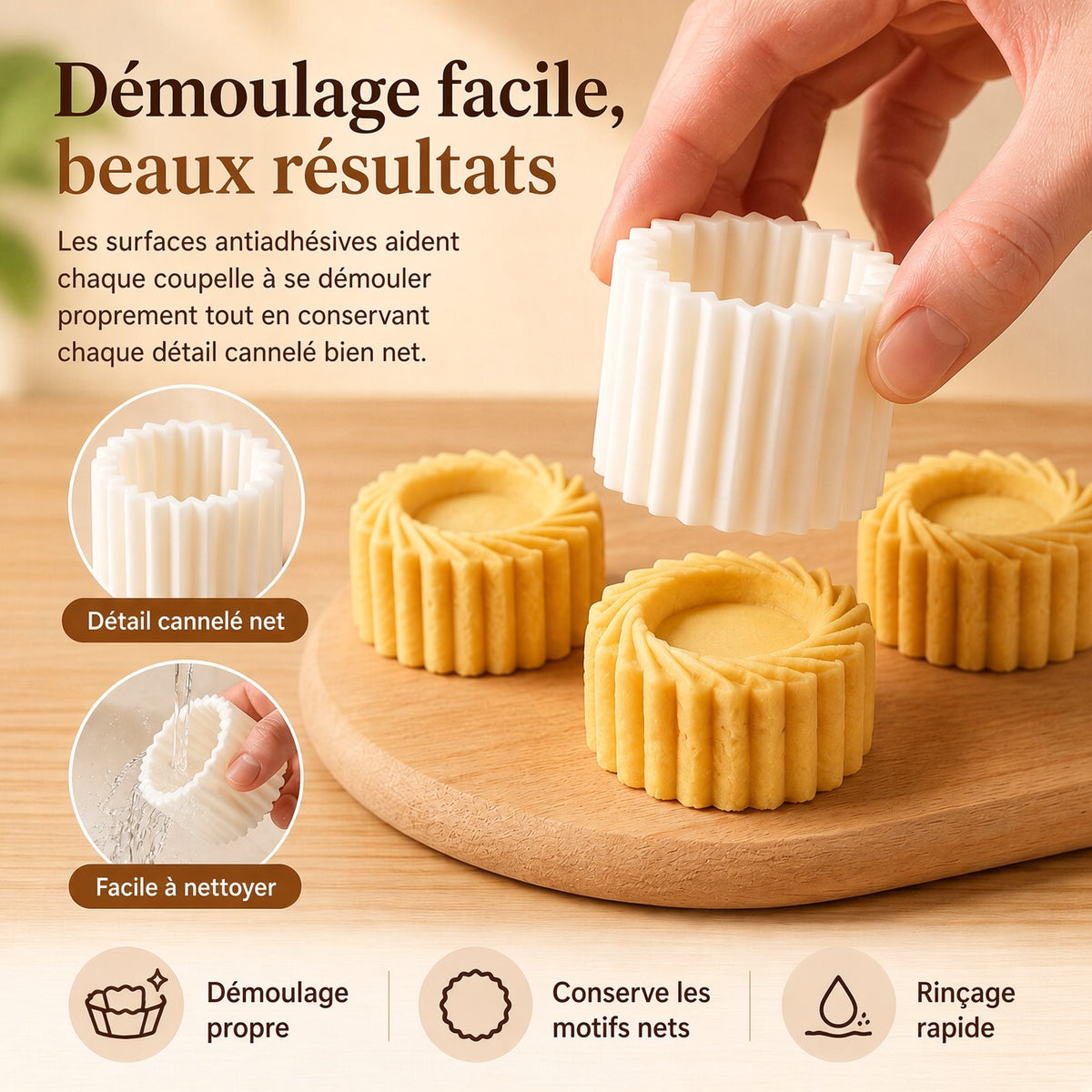 🔥 Maintenant -40 % | ✨ Moule à pâtisserie 2-en-1 – Créez de délicieuses œuvres en quelques secondes