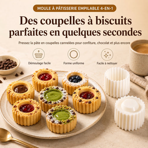 🔥 Maintenant -40 % | ✨ Moule à pâtisserie 2-en-1 – Créez de délicieuses œuvres en quelques secondes