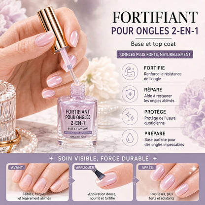 💅 50 % DE RÉDUCTION !! ⏰ Renforceur d’Ongles Brillance Lilas – Renforce les Ongles Fragiles & Restaure Leur Éclat Naturel