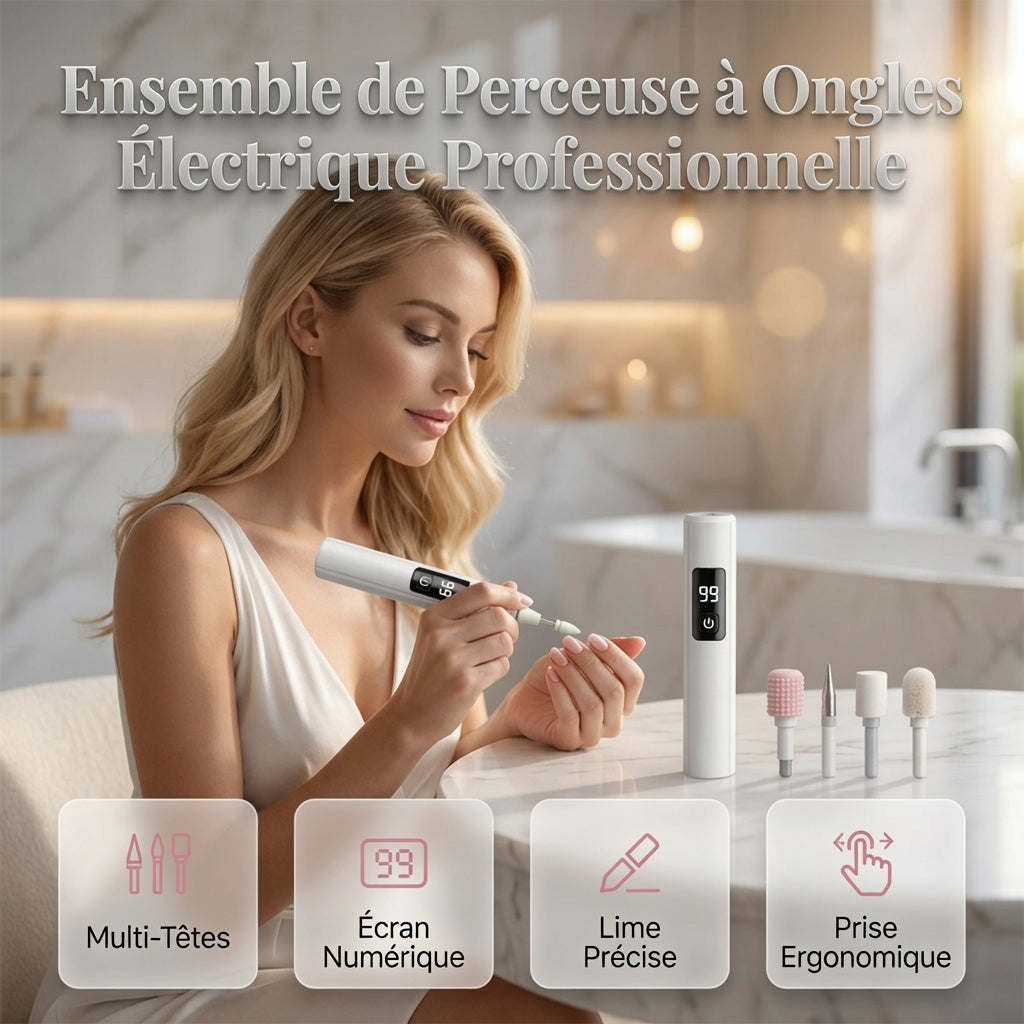 💎Polisseuse à ongles électrique professionnelle