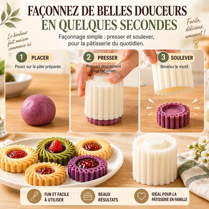 🔥 Maintenant -40 % | ✨ Moule à pâtisserie 2-en-1 – Créez de délicieuses œuvres en quelques secondes