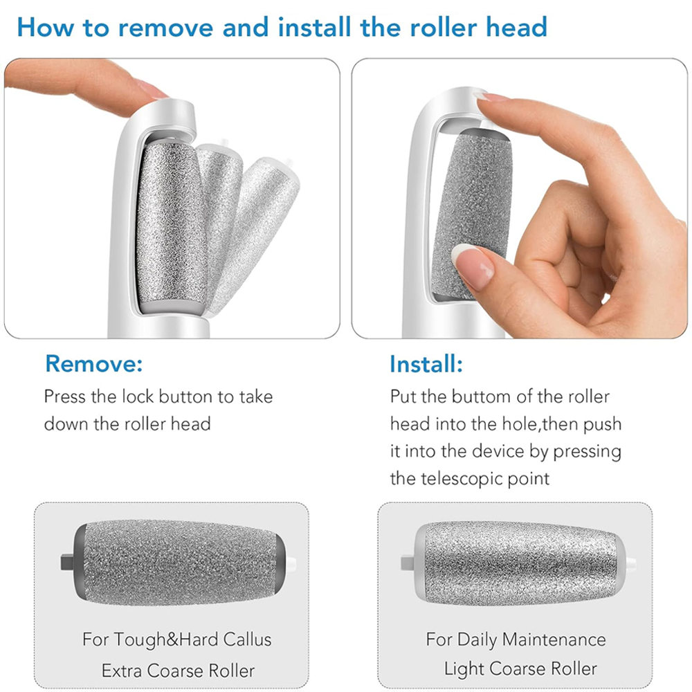 🌿Râpe électrique portable pour éliminer les callosités des pieds - Finadira®