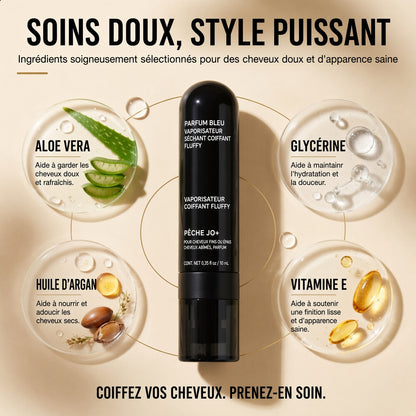 🔥50% DE RÉDUCTION !! ⏰ Spray Coiffant Longue Durée Fluffy Hair Shaping Spray 9 – 90 ml – Volume Naturel & Tenue Résistante for Cheveux Matures