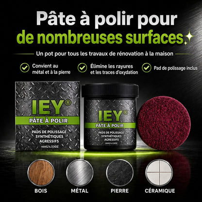 🎉 OFFRE EXCLUSIVE ✨La pâte à polir multi-surfaces pour une brillance éclatante